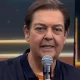 Faustão apresentando o seu programa Faustão na Band