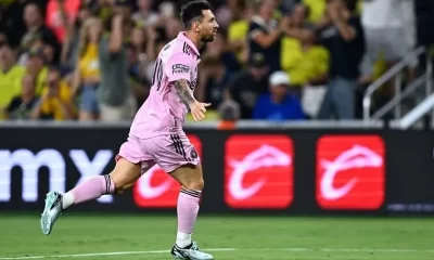 Messi marca na final da Leagues Cup diante do Nashville